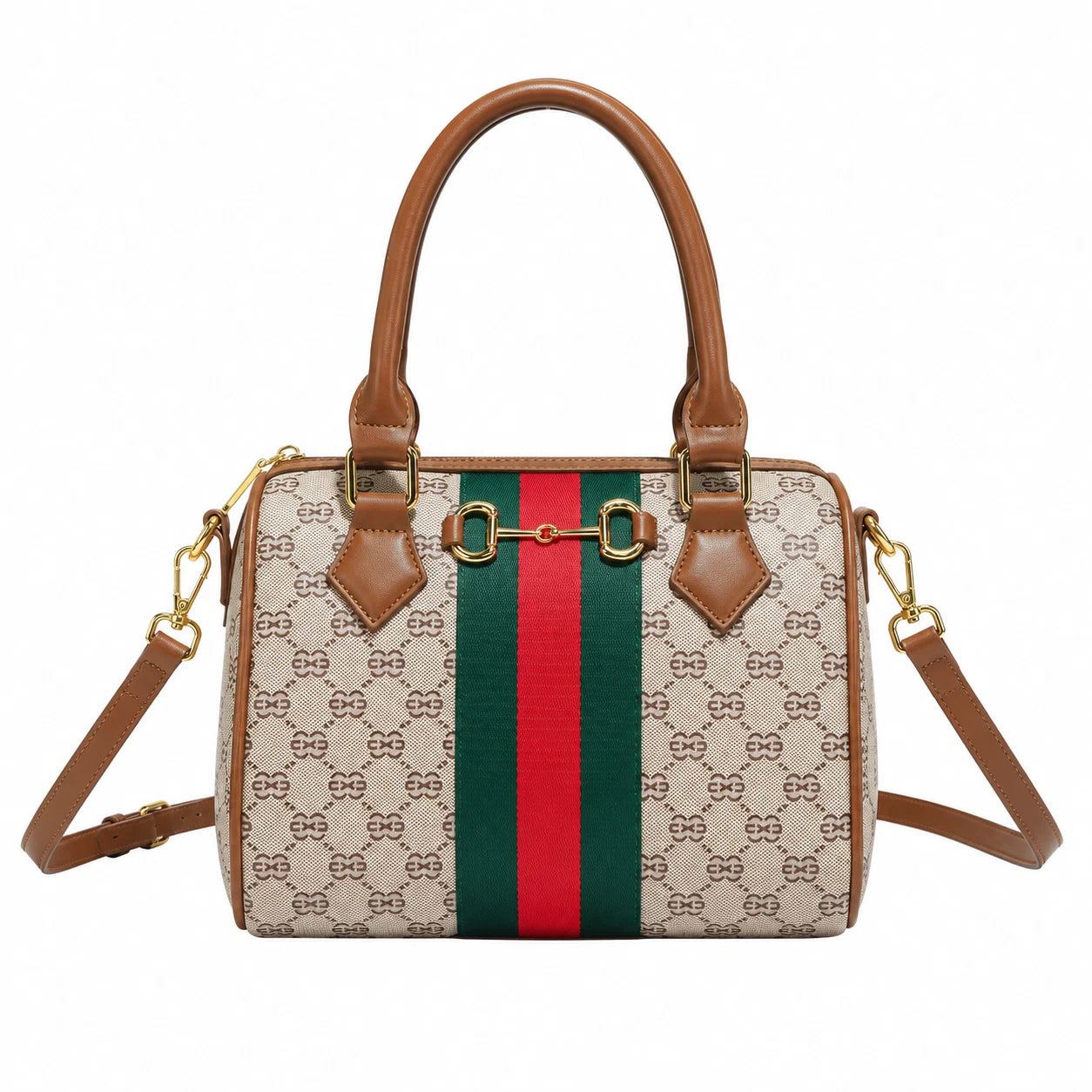 Sac Boston Équestre Monogramme
