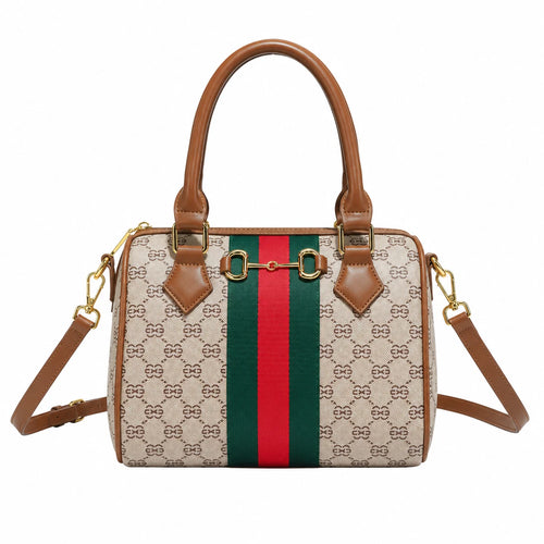 Sac Boston Équestre Monogramme