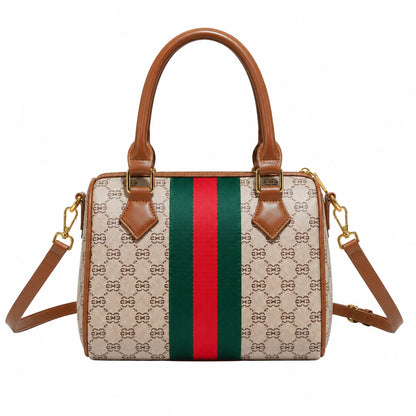 Sac Boston Équestre Monogramme