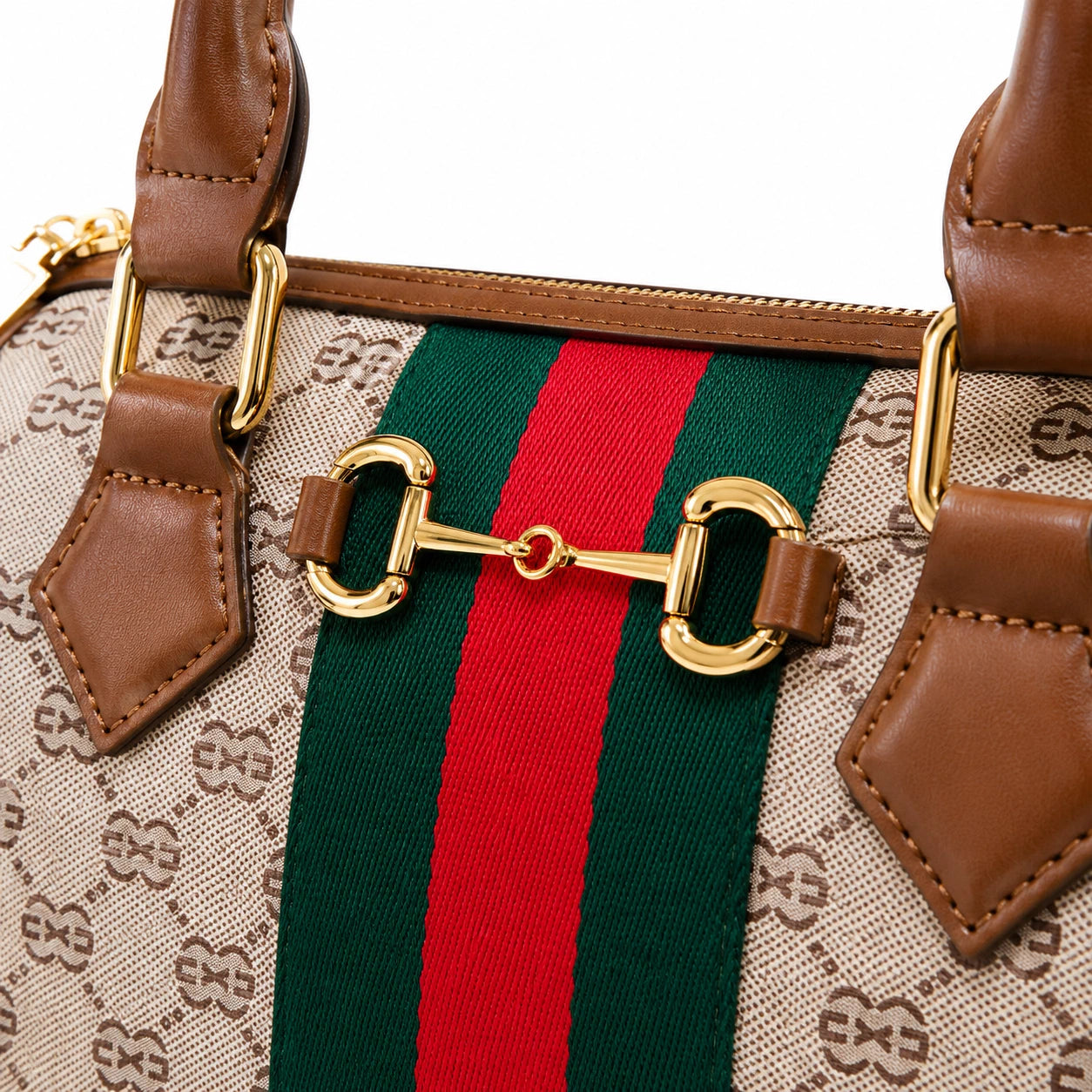 Sac Boston Équestre Monogramme