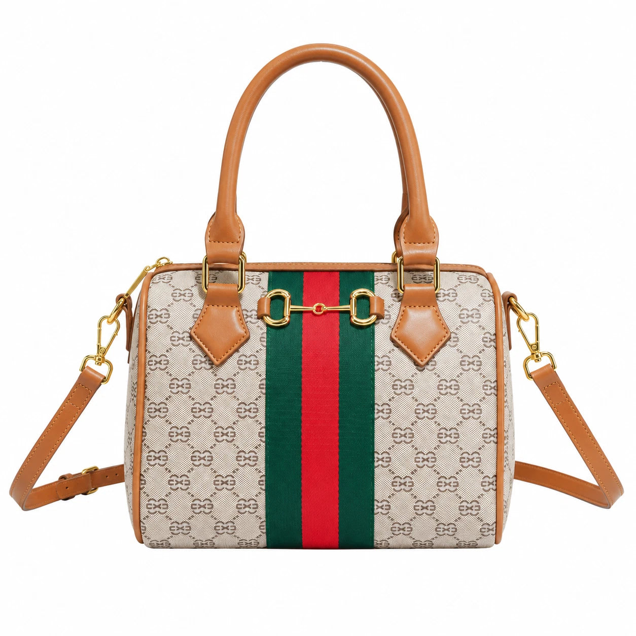 Sac Boston Équestre Monogramme