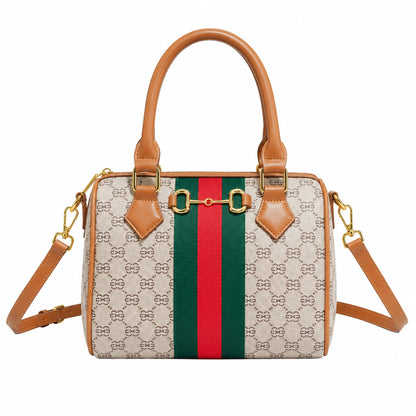 Sac Boston Équestre Monogramme