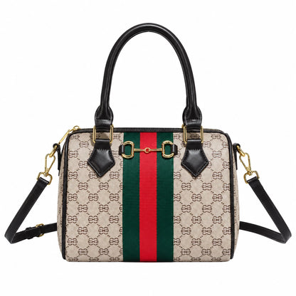 Sac Boston Équestre Monogramme