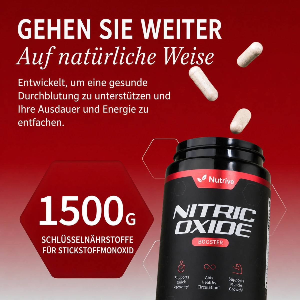 Das ultimative Trio für die Männergesundheit – Testosteron-Booster + Prostatagesundheit + Stickstoffmonoxid-Booster
