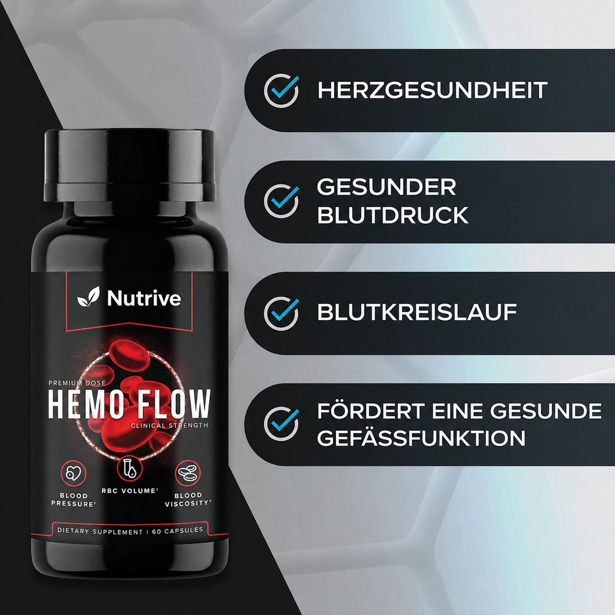 Leviathan Hemo Flow V3 – wissenschaftlich fundierte Nahrungsergänzungskapseln für Erwachsene